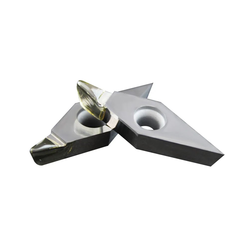 VCGT160402 горячая Распродажа Заводская поставка pcd карбидная cnc вставка для внешнего токарного инструмента
