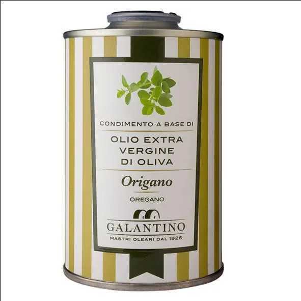 Oregano Natural Flavored Extra Virgin Olive Oil  Galantino for dressing and cooking