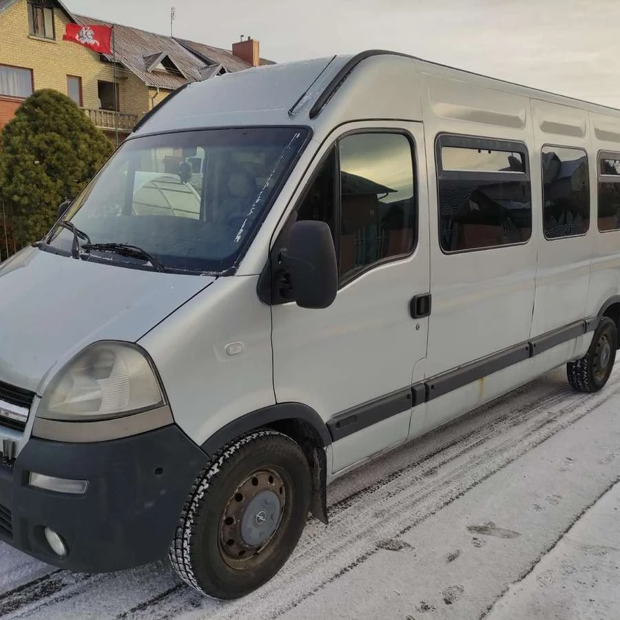 2005 Opel Movano, passenger minibus
