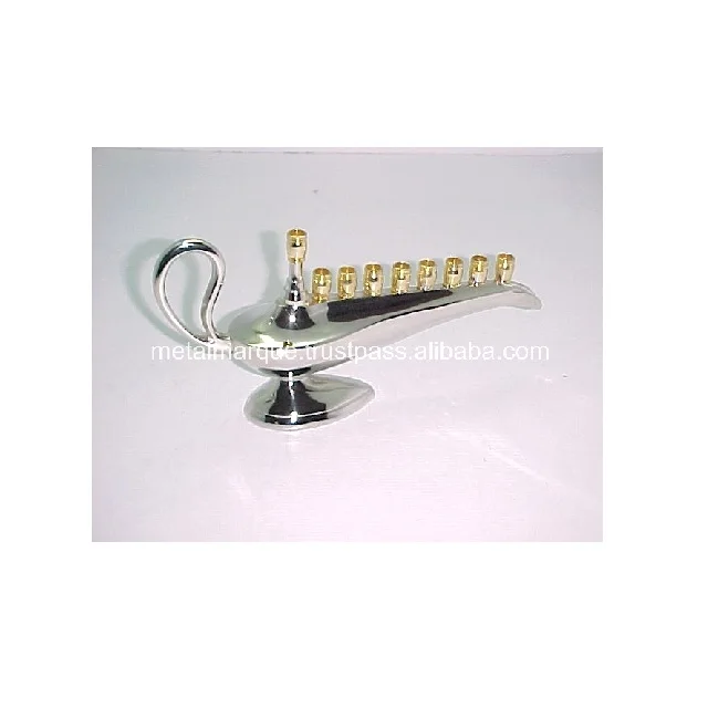Star Solid Silver Menorah Candle Holder Menorah Candle Holder Religious Candelabra For Home Decor Menorah With Affordable Price