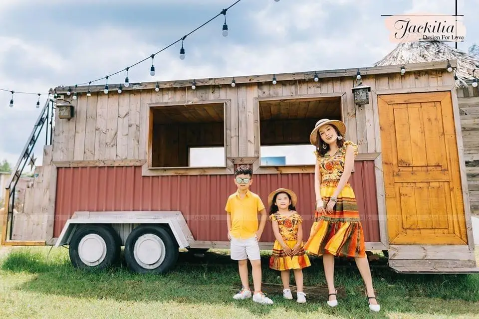 family matching casual outfits Mustard Yellow Dress family match clothes For Wholesale Export Ready to ship
