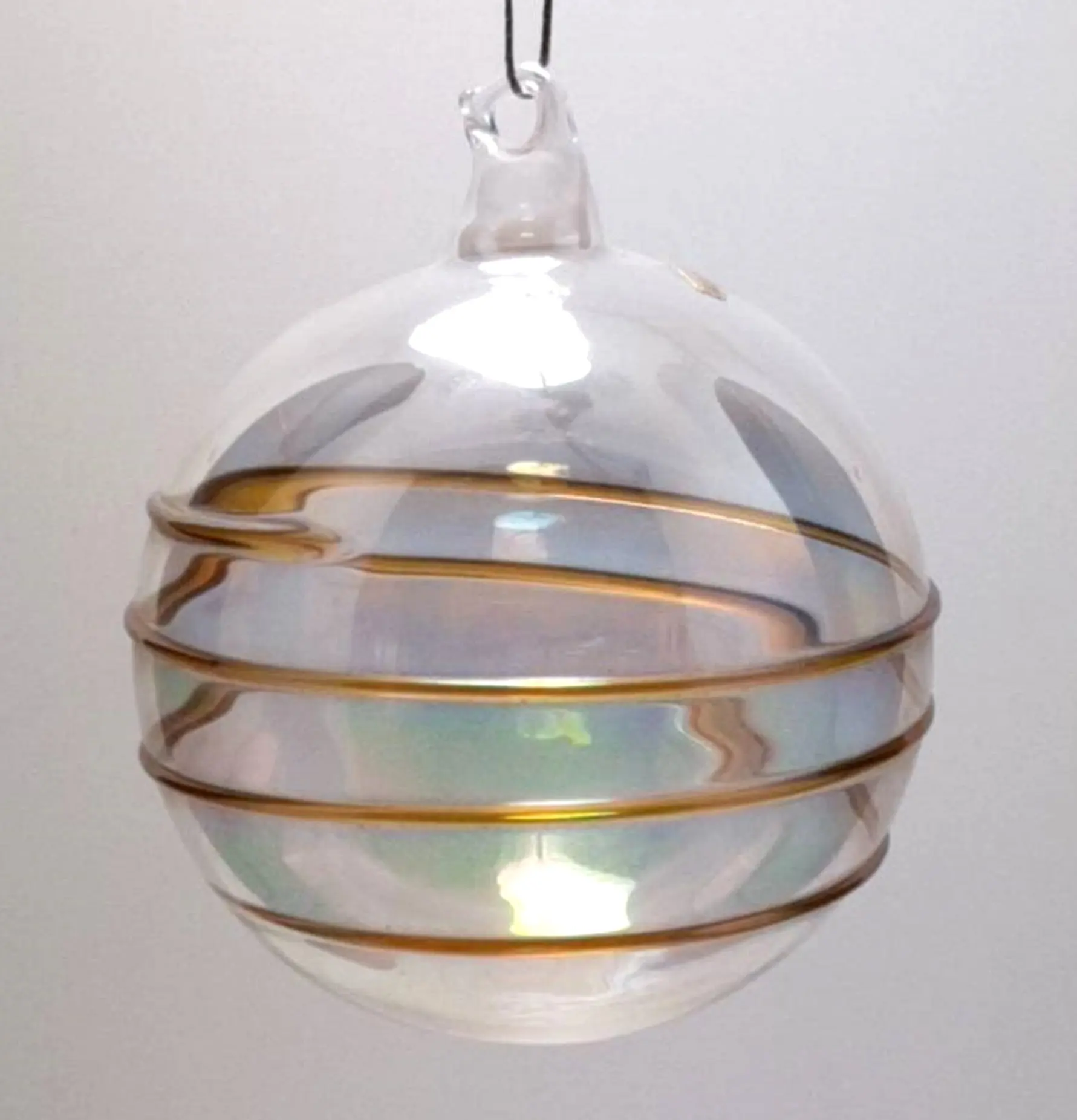 High Quality Christmas Tree Decoration Colorful Round Ornament Glass Ball