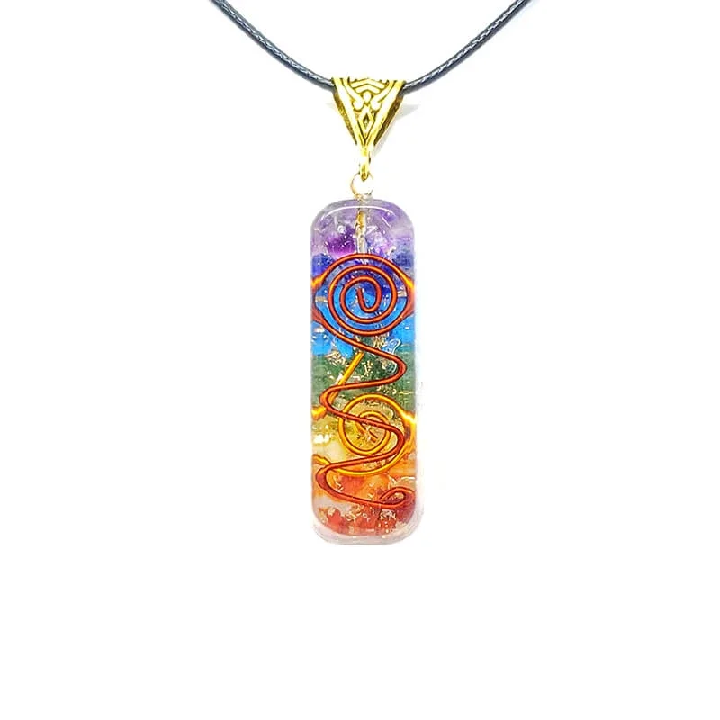 Tree of Life Pendants : 7 Chakra Tree Of Life Pendant Necklace Copper Natural Stone Necklace Women