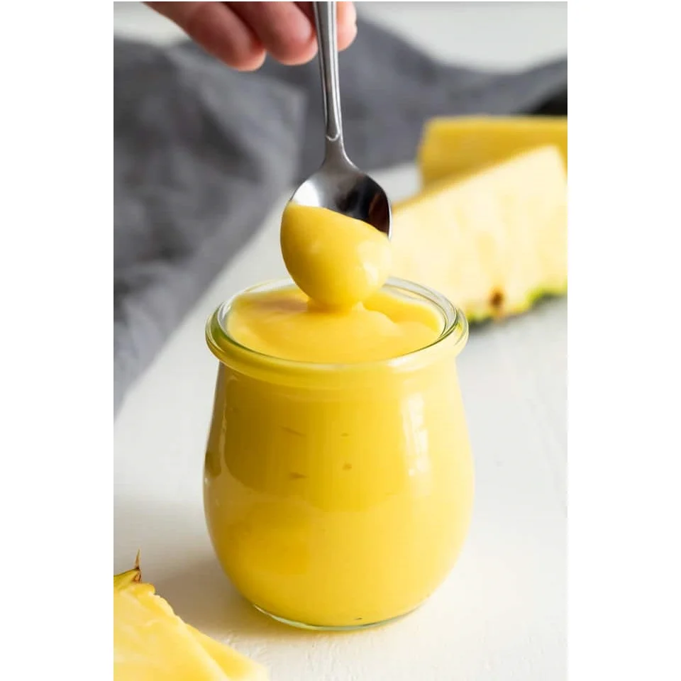 
Best Beverages Natural Sweet Fresh Yellow Pineapple Fruit Puree Pulp Jam Concentrate No Additives In Plastic Bags From Vietnam 