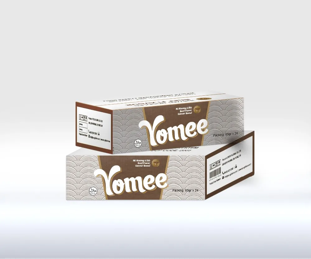 
Yomee Instant Noodles Bowl 75g Traditional Beef Flavor 
