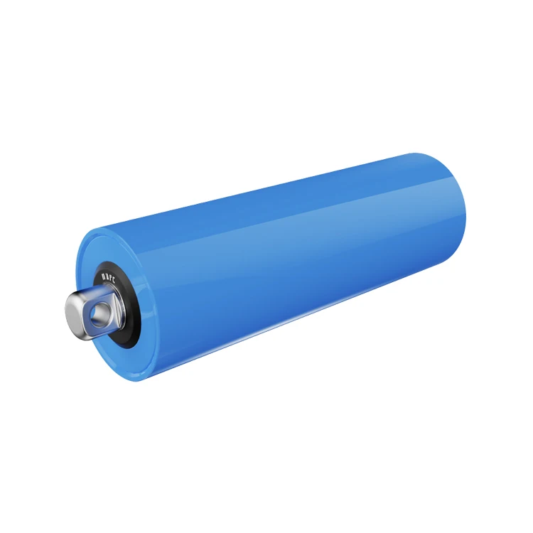 Heavy duty steel belt conveyor roller guide for extreme conditions with high belt speed, roller conveyor