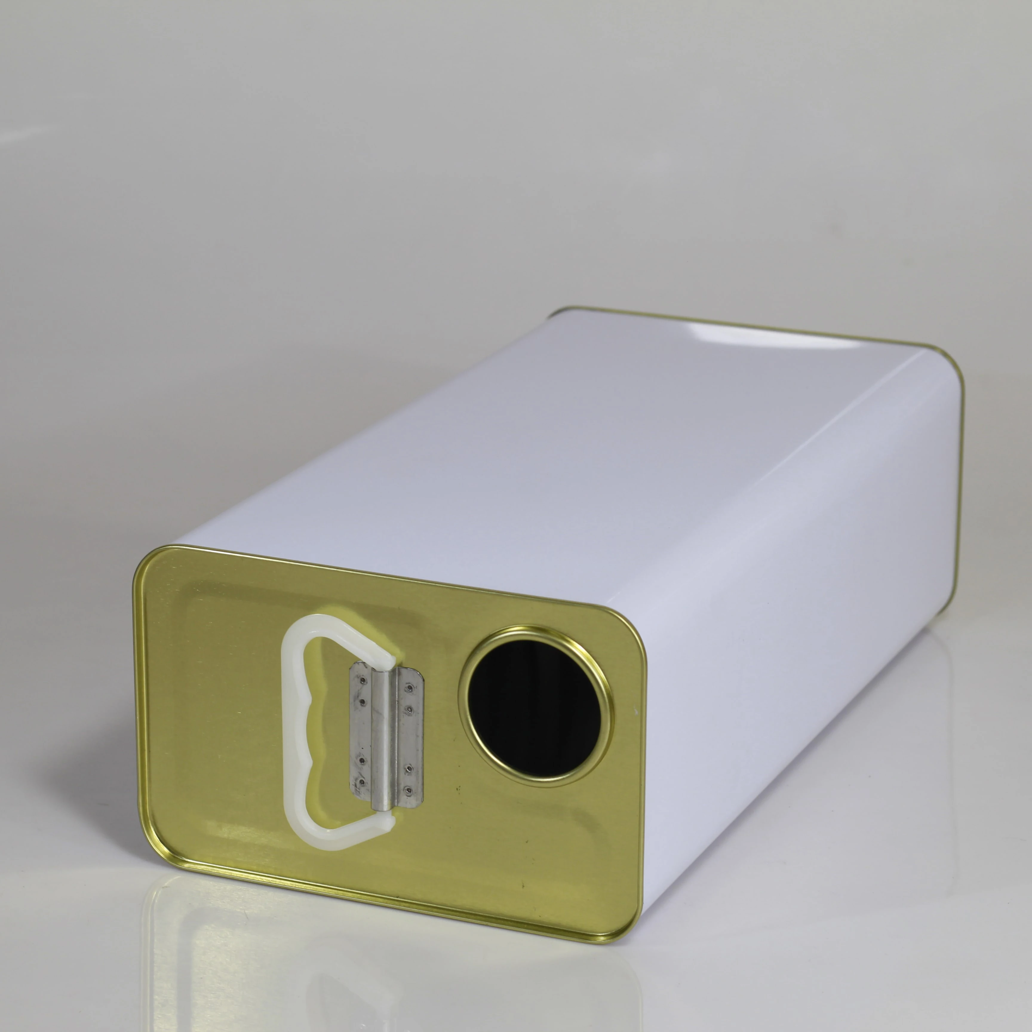 Best Quality 5 Liter Square Can 600,000 Piece/pieces Per Month 0.5L Metal Color Square Square Shape 0.25mm