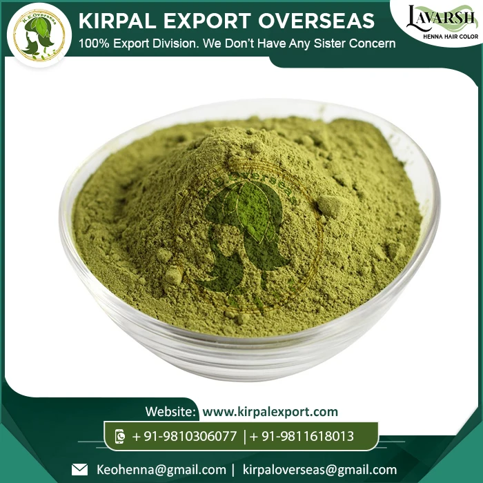 100% Natural Sojat Henna Powder Best Hair Dying Henna Powder International Supplier from India