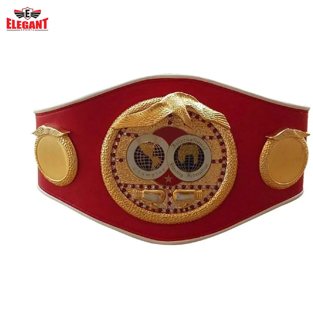 Boxing Custom Belt artificial cheap Leather Boxing Martial Arts Belts Latest Design Boxing Belts