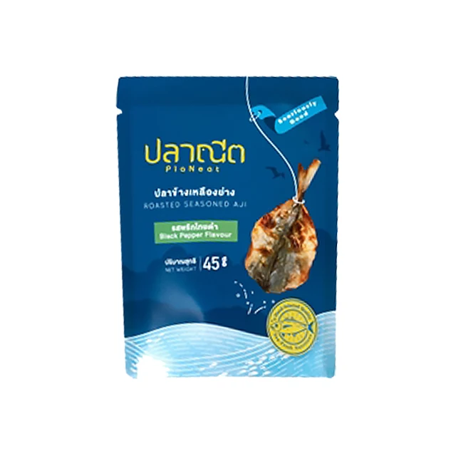 Высококачественные острые рыбные закуски жареные приправленные острое вкусовые из тайского морепродуктов