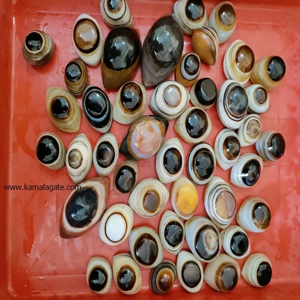 Wholesale Natural gemstone Crystal Healing Stone Agate Shiva Eye Wholesale Semi-precious Stone Eye for sale
