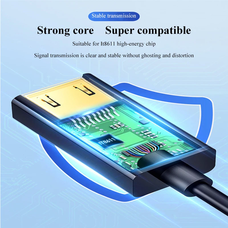 DP to DP adapter Male to Male converter and Gold-Plated Cord, Supports 4K@60Hz, 2K@144Hz Compatible for Dell, HP, ASUS and More