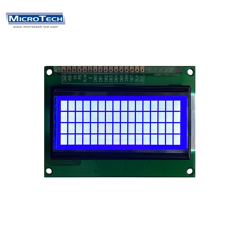FTN monochrome SPLC780D1 lcd 1602 1604 dot matrix COB blue screen i2c 16X4 character MPU lcd display module