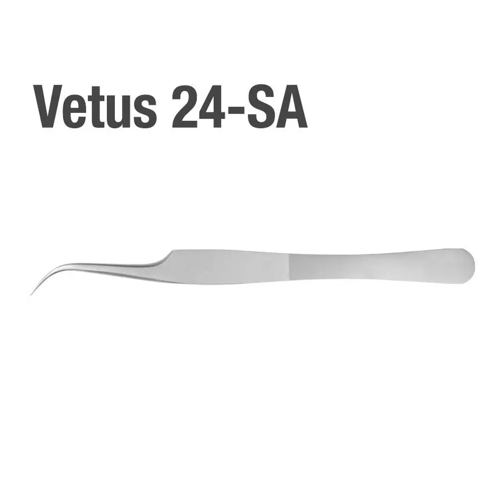 [Корейские ресницы] Серебряный Пинцет VETUS для наращивания ресниц серии SA