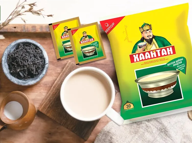 Хит продаж высококачественный вкусный порошок из монгольского молочного чая хаатана (XAAHTAH) зеленый чай 360 г