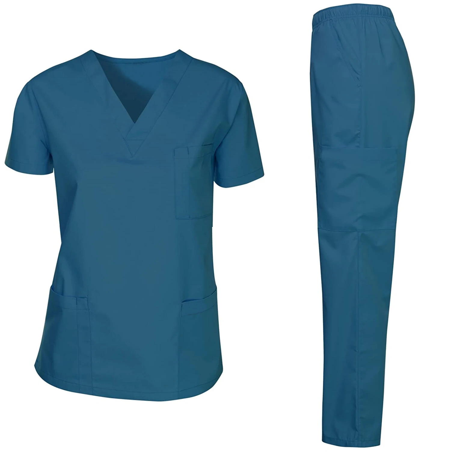 Unisex Spandex / Polyester Hospital Uniforms Nurse Uniform Type With multi color In-Stock Items From Vietnam
