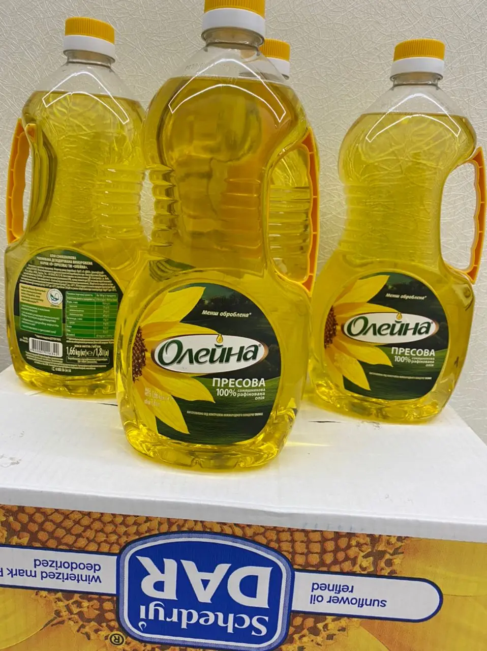 100% Pure Sunflower Oil for Export with Buyer Label and Stickering Available