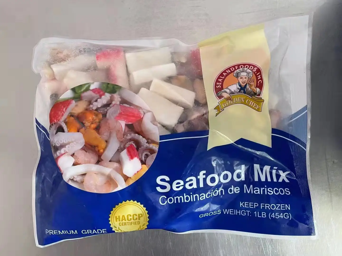 Various Good Quality Seafood Products Delicious Food Frozen Seafood Mix