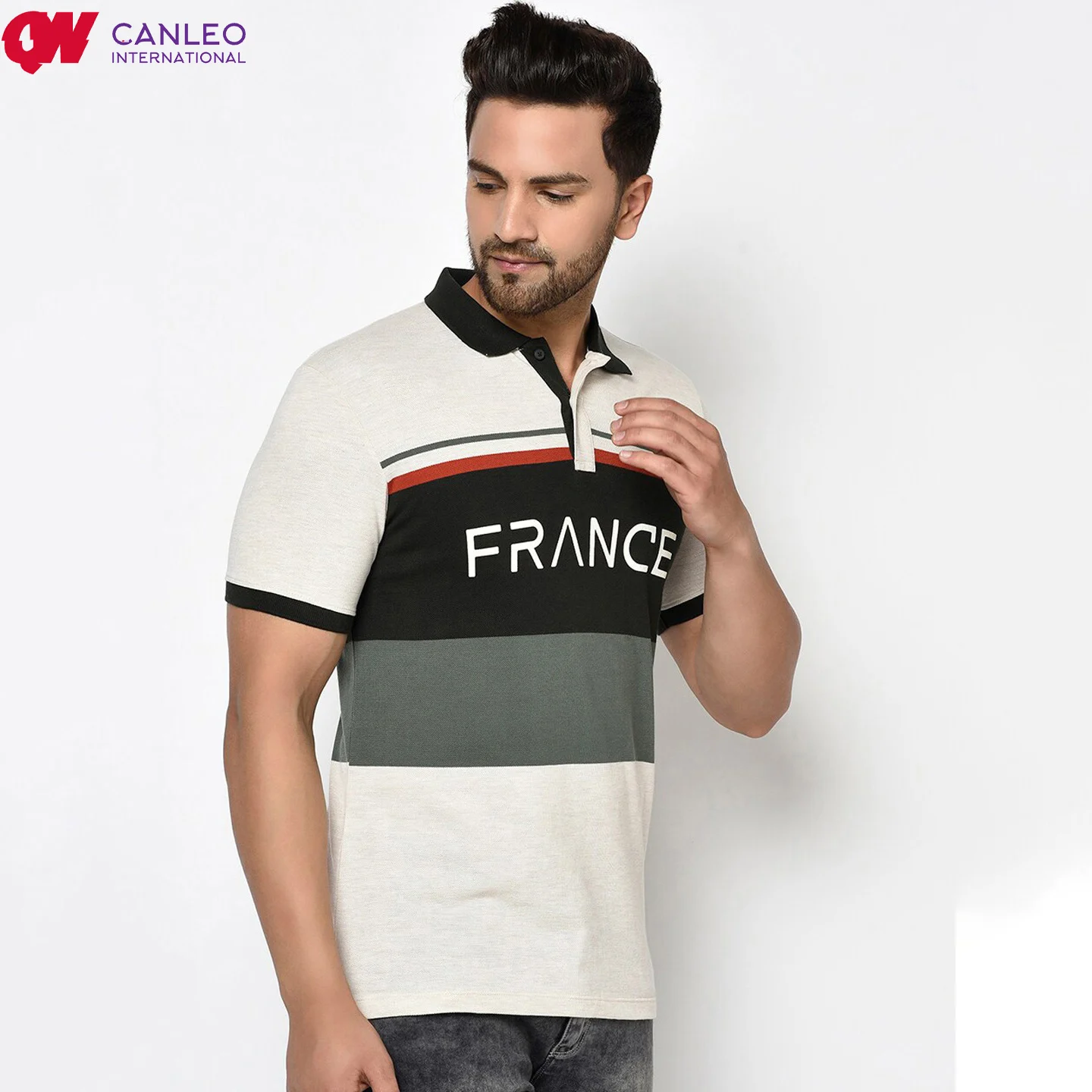 Новый дизайн модная рубашка-поло унисекс с вышивкой и принтом Высококачественная Мужская из чистого хлопка