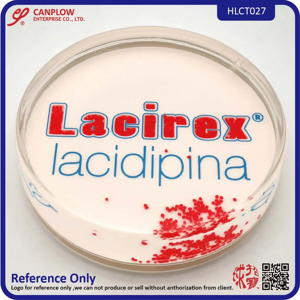 Acrylic promotional gift liquid filled paperweight