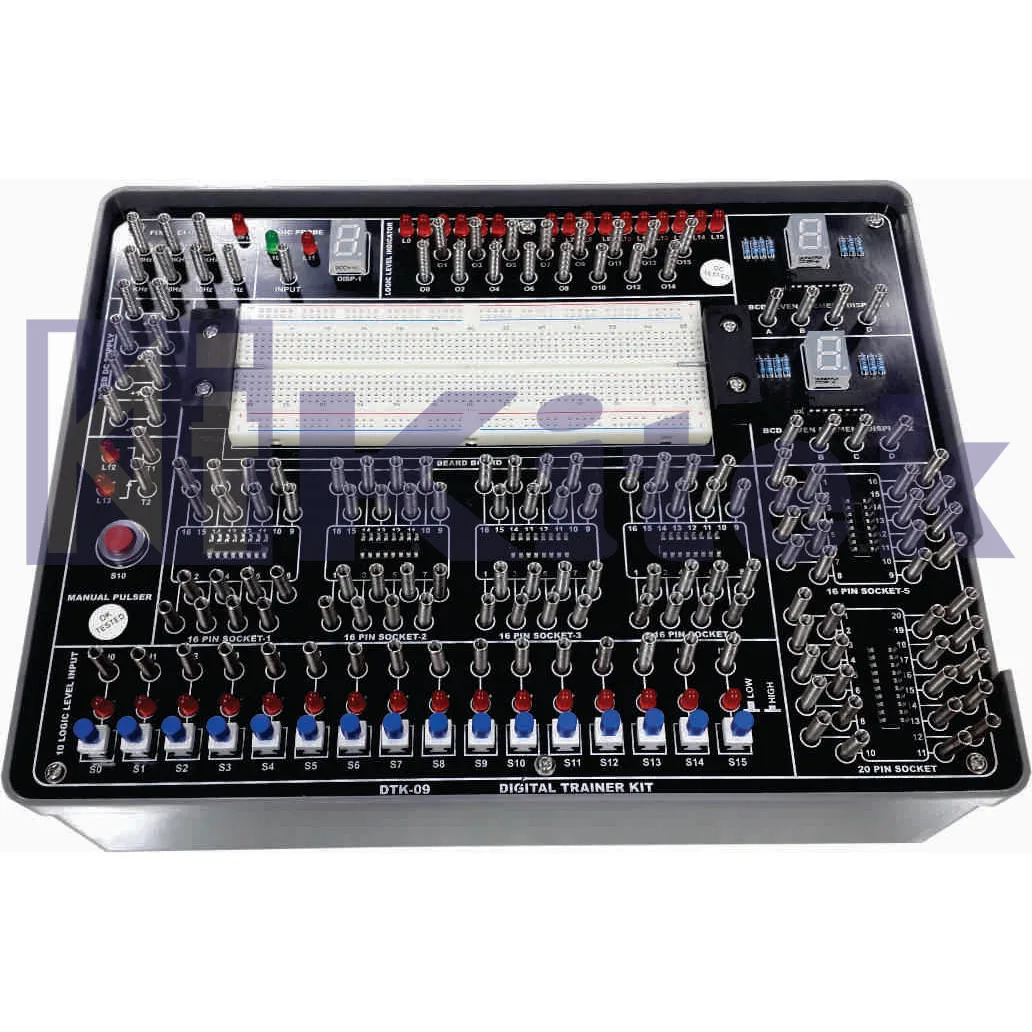 DIGITAL TRAINER KIT WITH 20 PIN SOCKET Didactic Trainer Equipment  vocational education school lab Training equipment