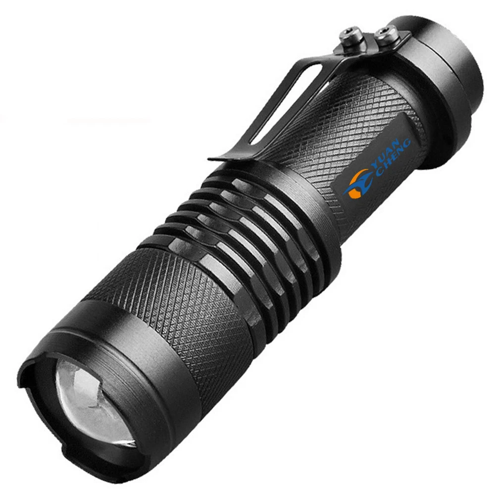 Hot Sale Mini Portable Flashlight Outdoor Lighting LED Zoom mini led flashlight