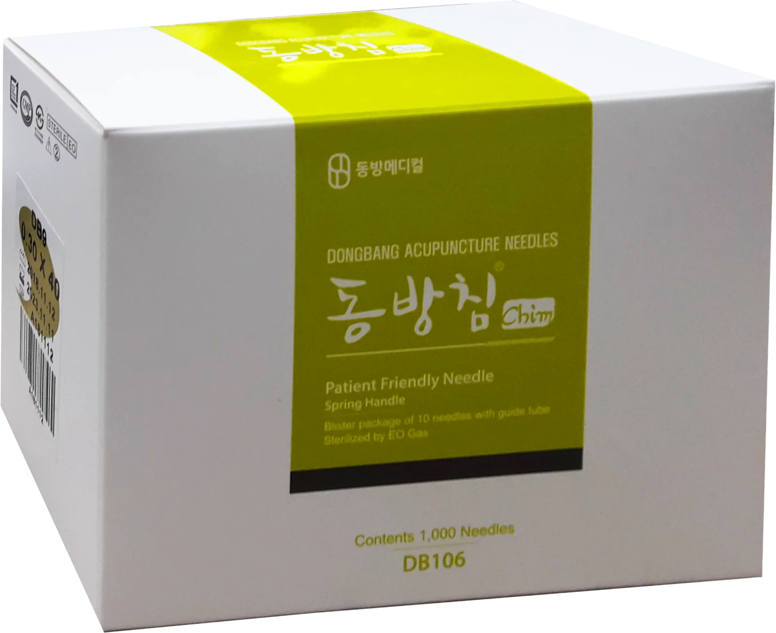 
Dong Bang Acupuncture Needle 1000Pcs- DB106 (Blister Packing) 