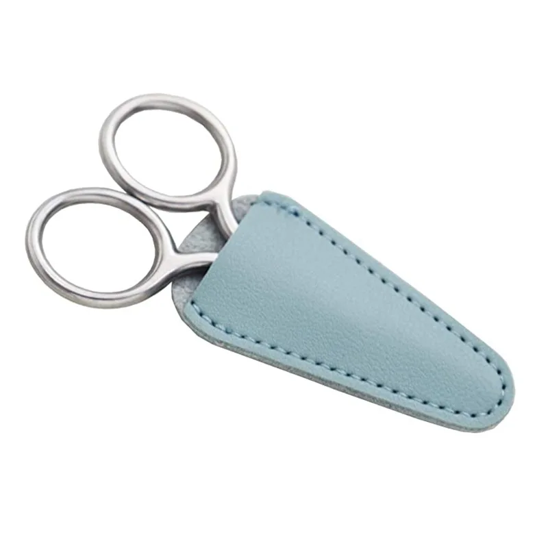High Quality Leather Scissors Sheath Personal Small Shears Protective Pouch Barber Scissor Cover OEM Supported