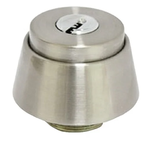 Запасные части для замка, врезной замок, фурнитура для двери, заглушка, полированная Латунь, хромированная отделка, одноцилиндровый замок