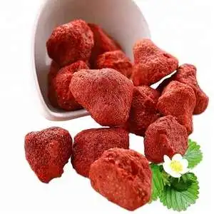 Хрустящая замороженная клубника оптом