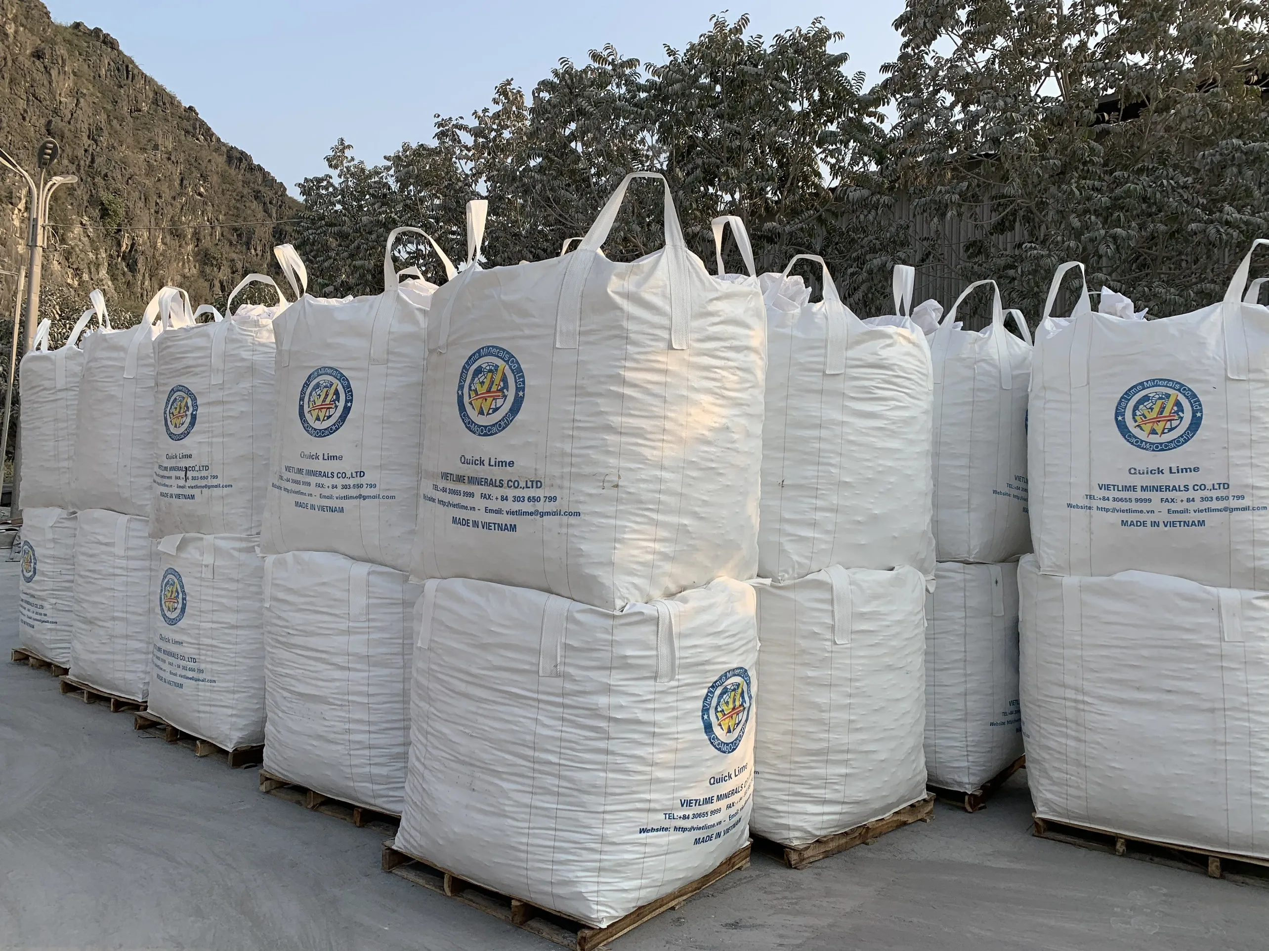 
Vietlime high quality dolomite stone with the best price from Vietnam 