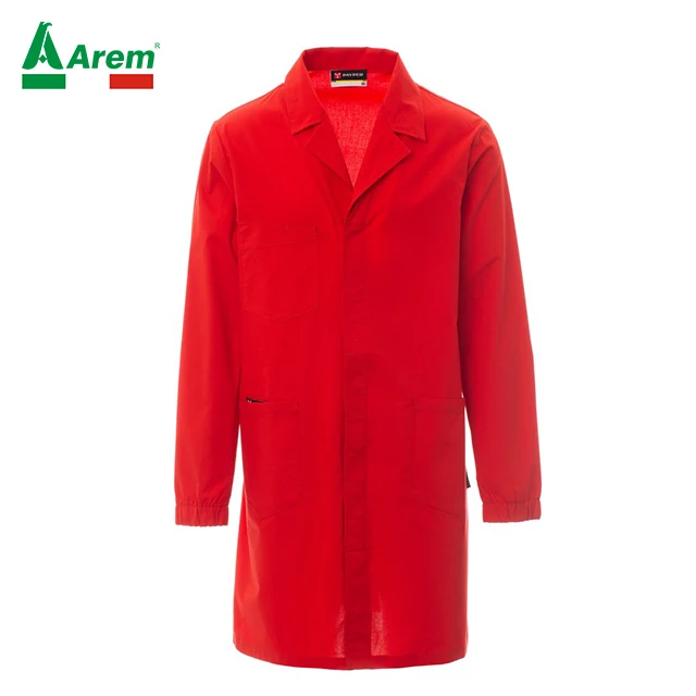Only B2B transactions Work coat white custom logo worldwide sample Made in Italy superior quality Lab work company corporate