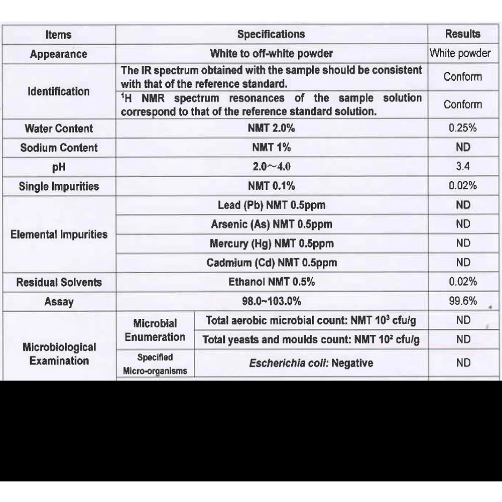 NMN Nicotinamide Ribose Monophosphate NMN Powder Food Grade CAS 1094-61-7 Dietary Supplement with High Purity of NMN dietary