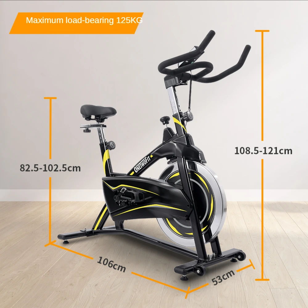 
OneTwoFit Estatica Plegable Para Bicicleta De Spinning Profesional China Custom Indoor Exercise Bike 