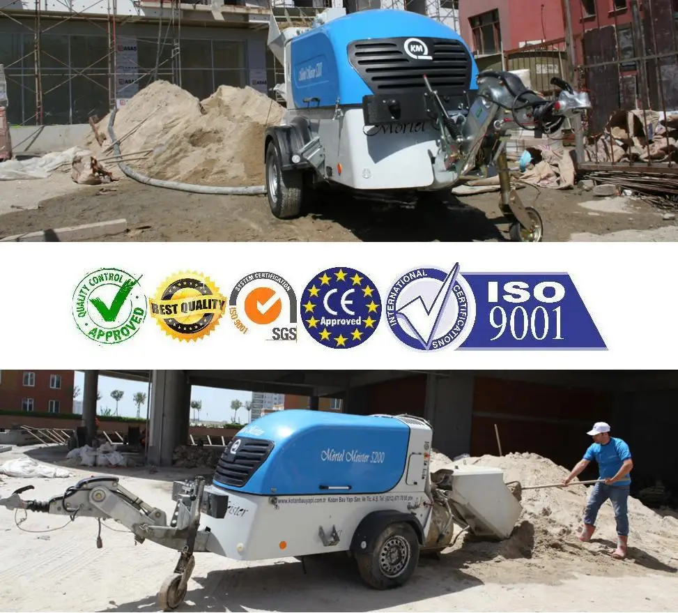 Машина для смешивания и переноса строительного раствора Mortel Meister 5200 BS