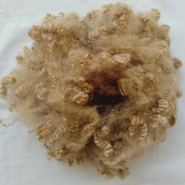 15D HS Brown Polyester Staple Fiber A Grade Vikohasan Manufacturer and synthetic fiber and GRS recycled polyester fibre