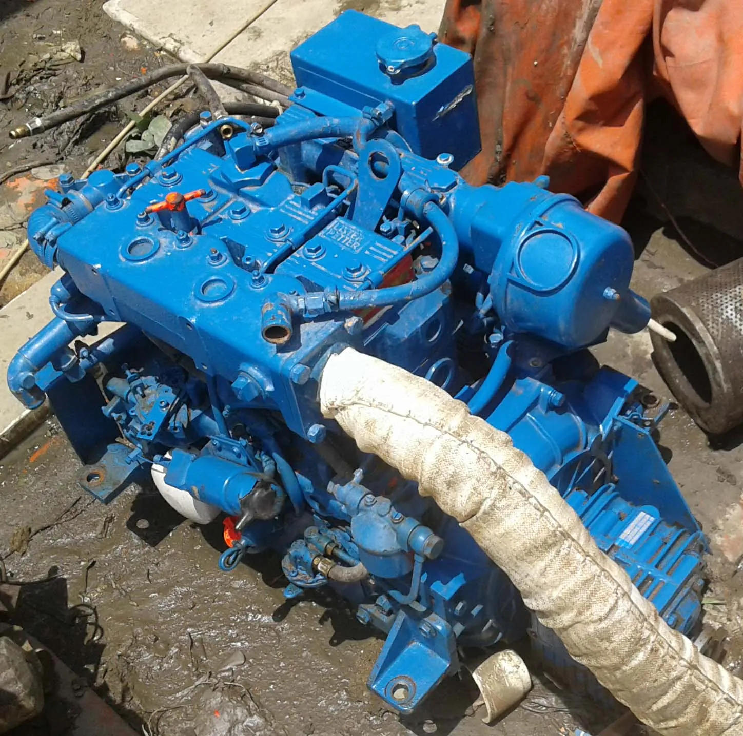 Лучшее качество лодка морской дизельный двигатель inboard Lister Petter LPW3 Inboard спасательный Бангладеш