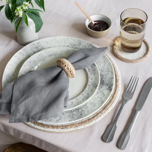 Buy Stylish Rattan Napkin Ring Online with affordable price