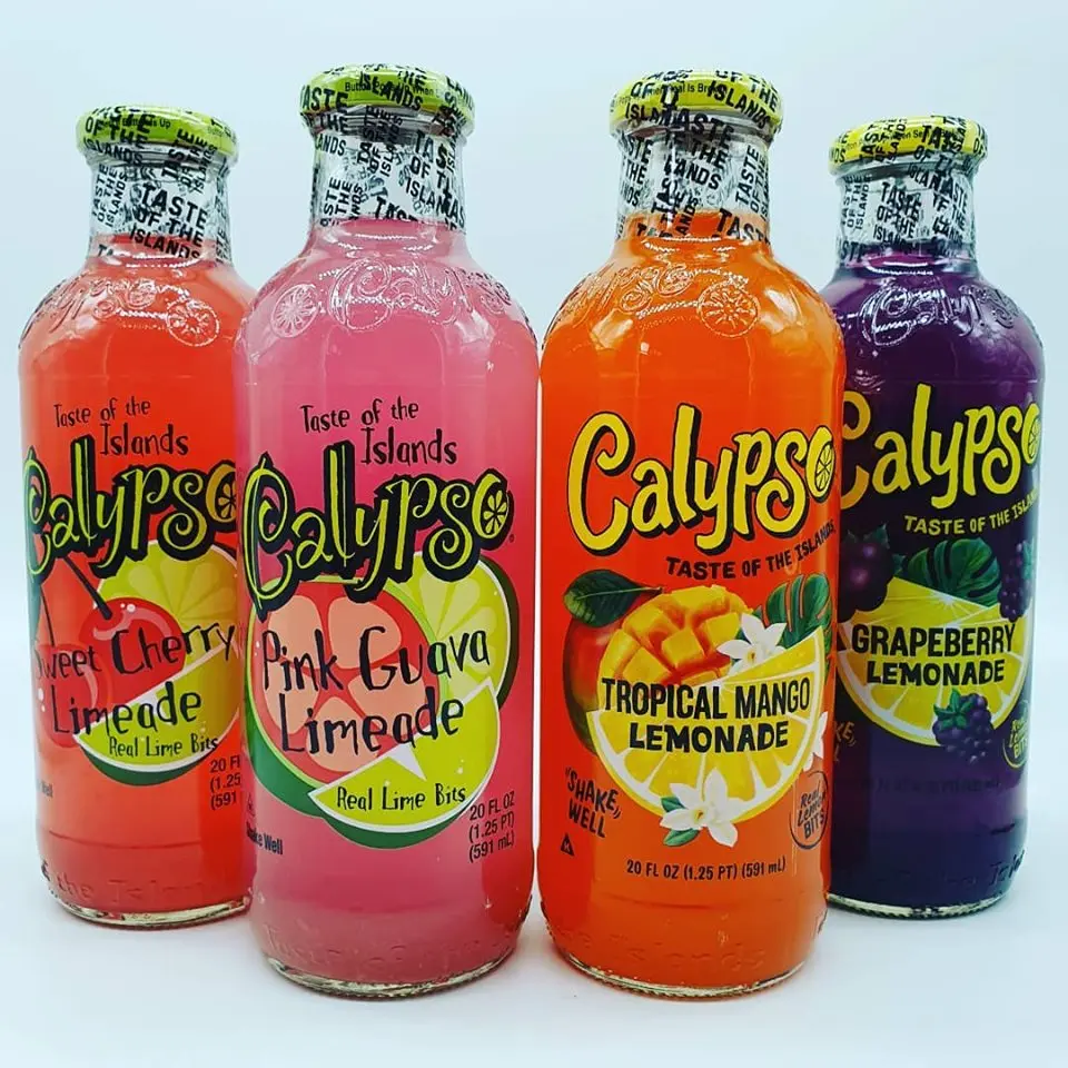 Calypso Grapeberry Lemonade 473ml Carbonated Drinks from US;1945 Normal 0.2 L Chocolate,fruity B