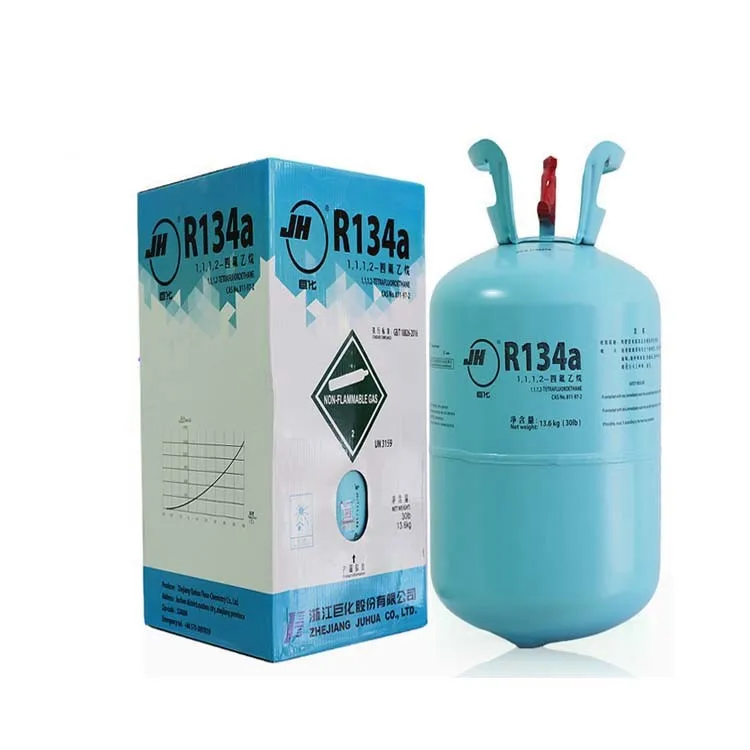 HFC-134a refrigerant gas cylinder R134a 1kg 99.99%purity use for auto a/c