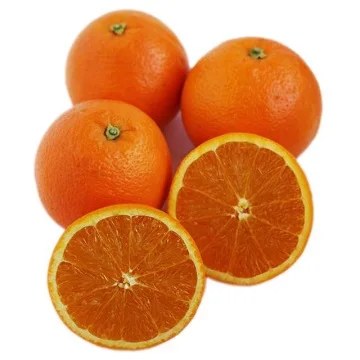 Fresh Citrus Fruits Green Oranges Navel Oranges