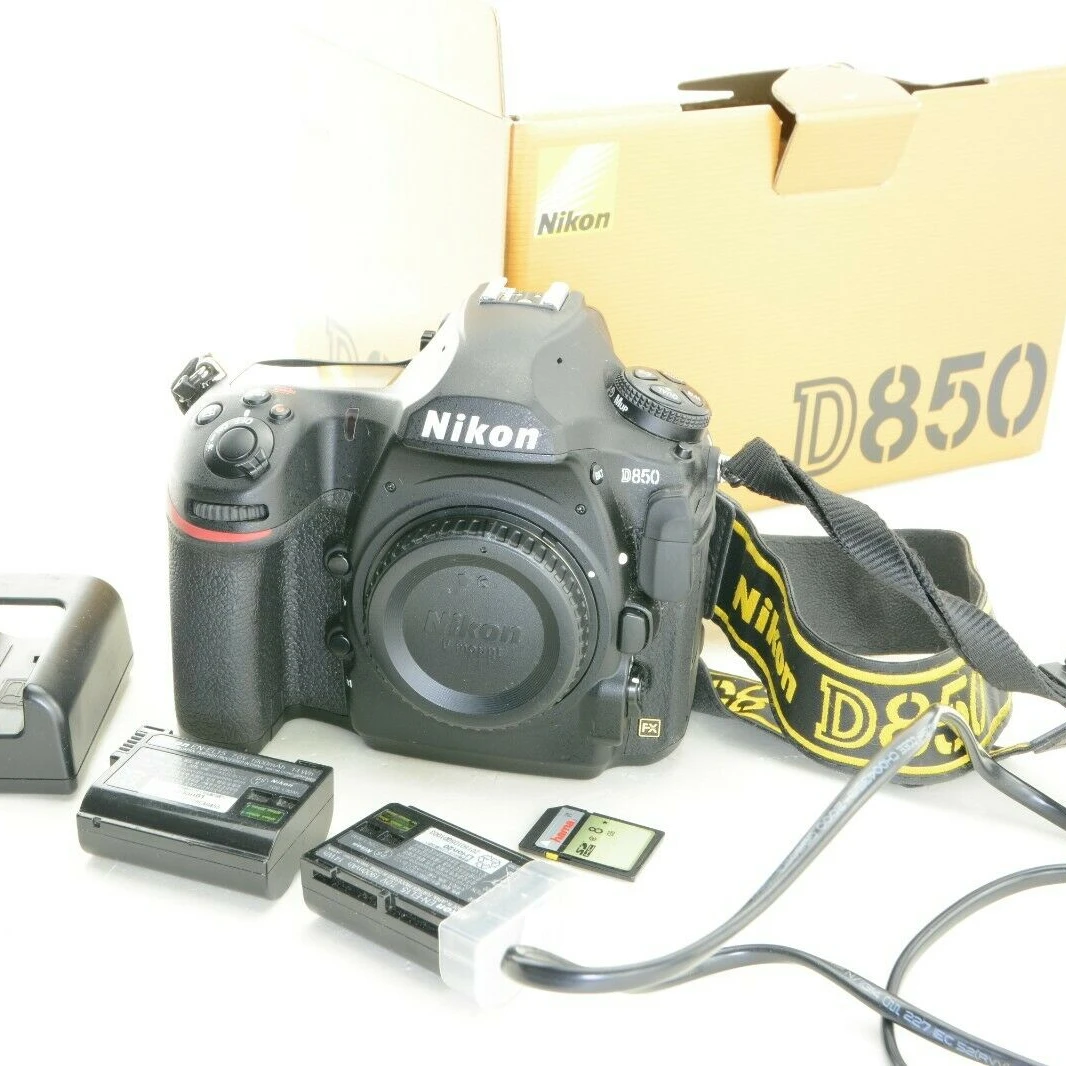 
FAST Delivery For Nikon D850 DSLR Camera with 24-120mm VR and 70-300mm Lens Bundle with 420-800mm Preset f/8 Telephoto Lens 
