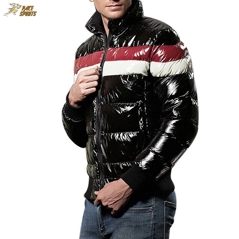 2023 Custom Logo Winter New Puffy Men Bread Suit Oversize Bubble Coat Varsity Puffer Down Jacket With zipper