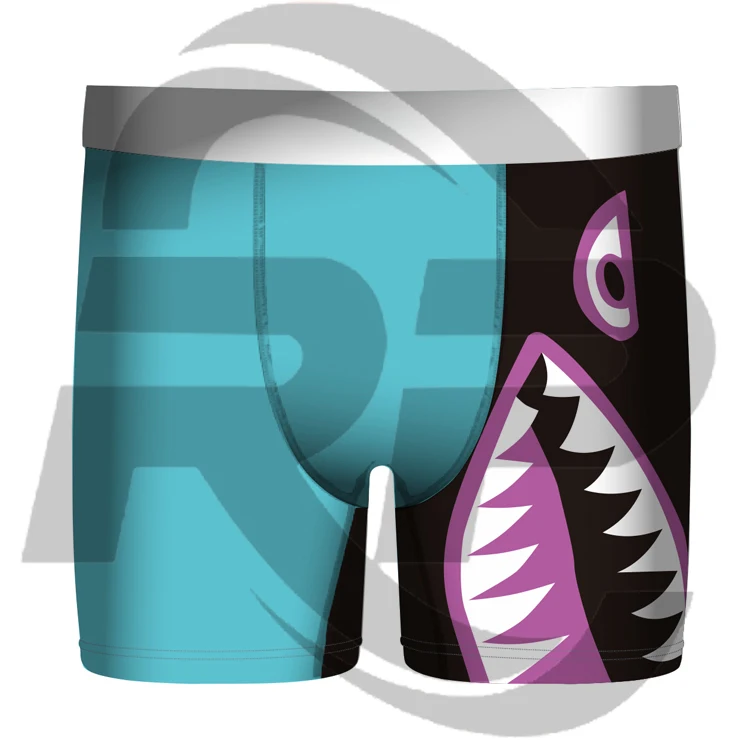 Новые модные мужские трусы-боксеры с сублимационной печатью