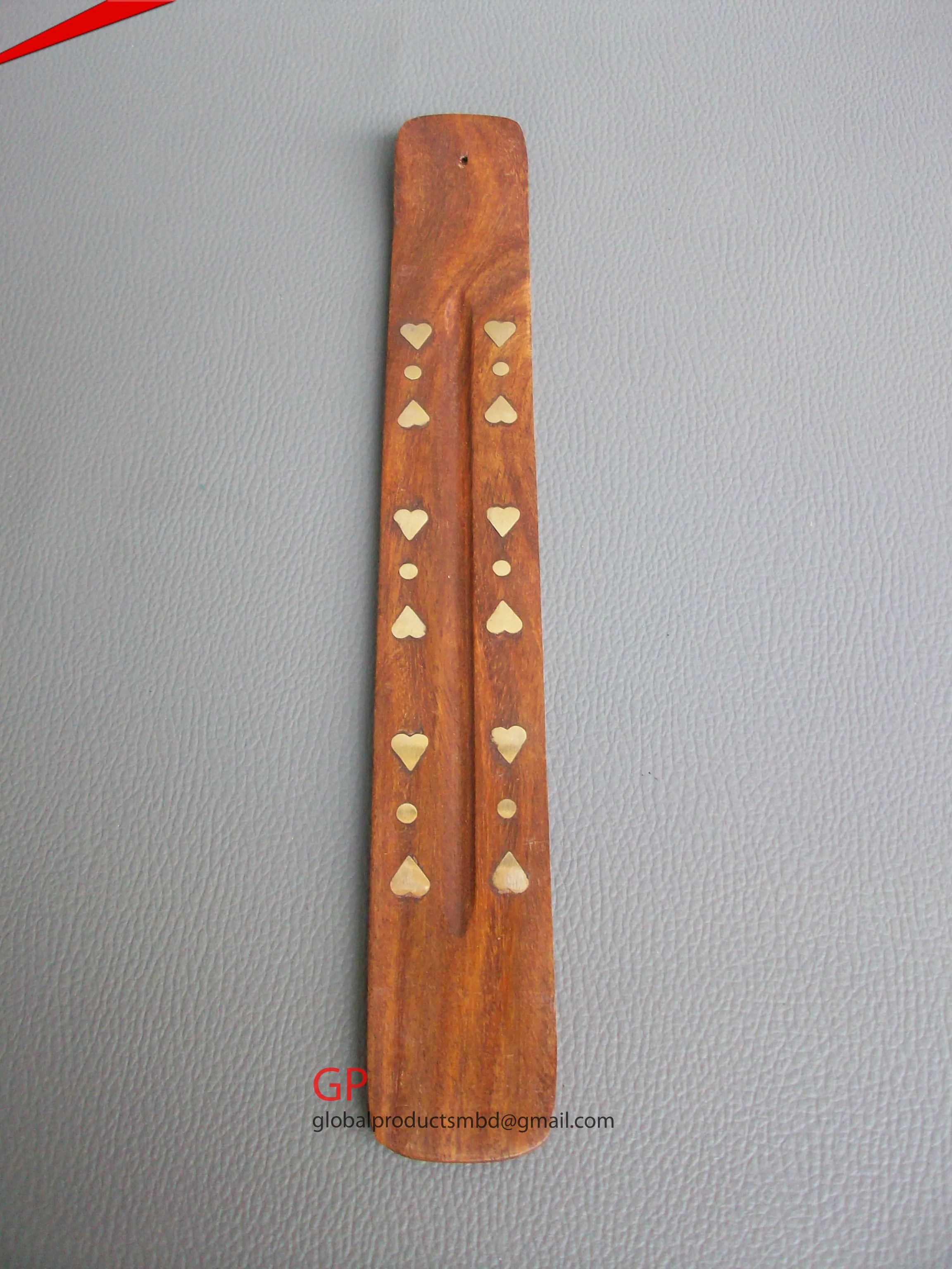 organic hand made Incense stick holder wholesale Wood incense burner
