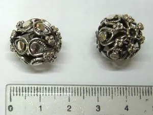 SB012-Sterling Silver Bali Beads For Accessories Material Making Jewelry And Findings Cheap Price Small MOQ