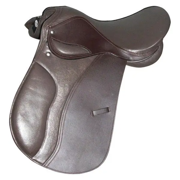 Dressage Saddle Genuine Leather English Western Jumping Race Saddle for Horse Riding