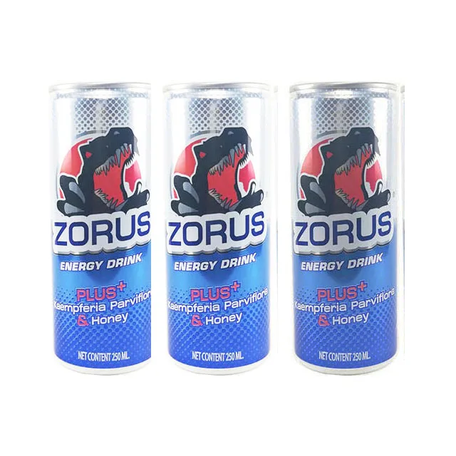
 Premium Quality Energy Boost Zorus Energy Drink Plus+ with Kaempferia Parviflora & Honey  