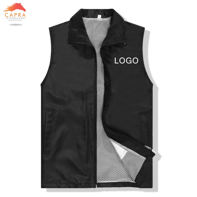 custom multi pocket road safety work vest high visible reflective safety working vest different solid colors.
