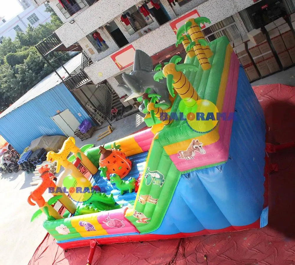 High quality new product of the year Inflatable Nature Park 11x6x6m